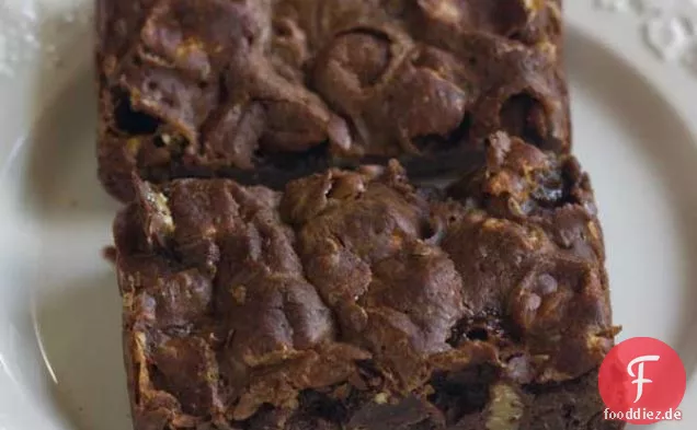 Geschmolzene Marshmallow Brownies