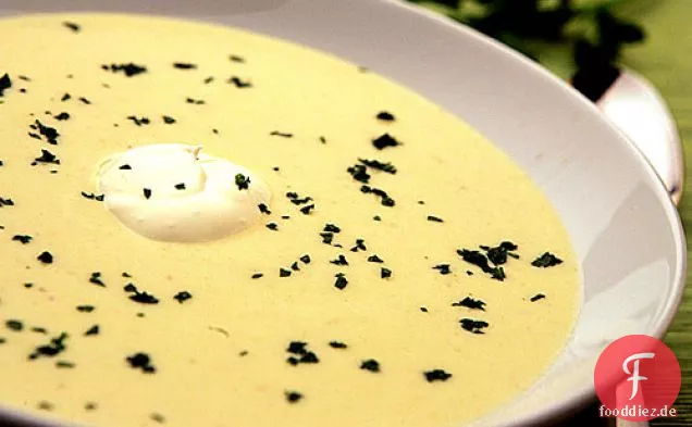 Bio Panificio Cafe's Mais-Pastinaken-Suppe