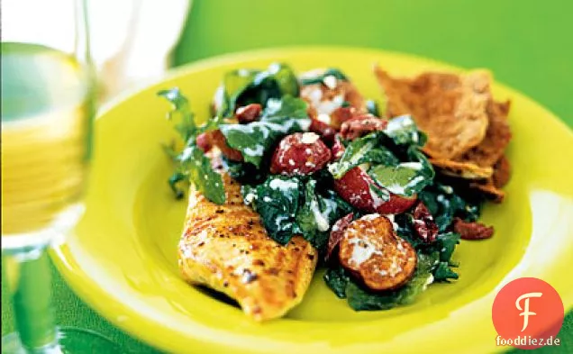 Neuer Kartoffelsalat mit Rucola