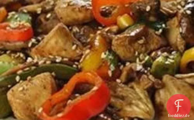 Sesam Huhn