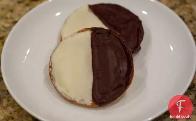Schwarz-Weiß-Kekse