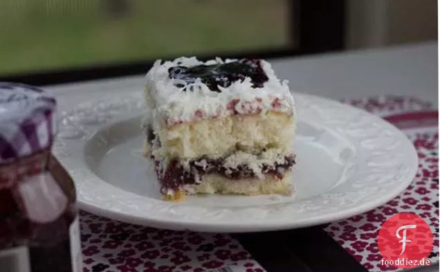 Kokosnuss-Nebel-Kuchen