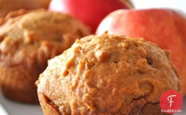 Kürbis-Apfel-Streusel-Muffins