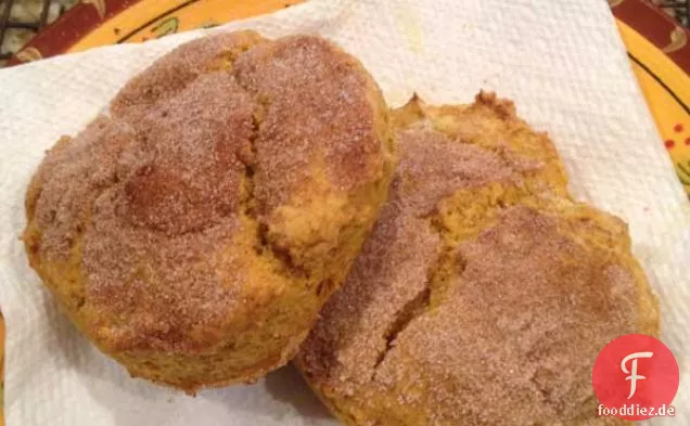 Kürbiskekse mit Zimtzucker