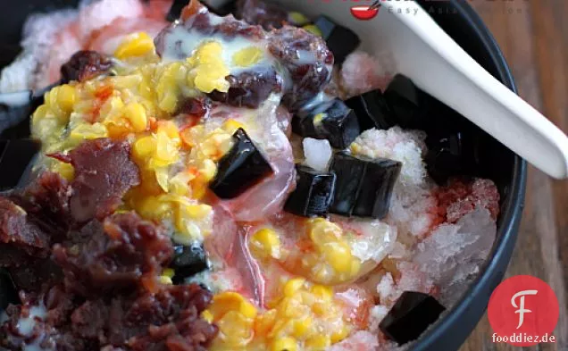 Ice Kacang (abc) / Malaysisches rasiertes Eisrezept