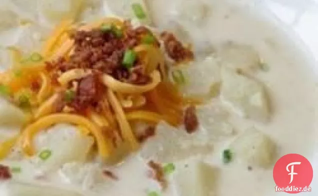 Slow Cooker Cremige Kartoffelsuppe