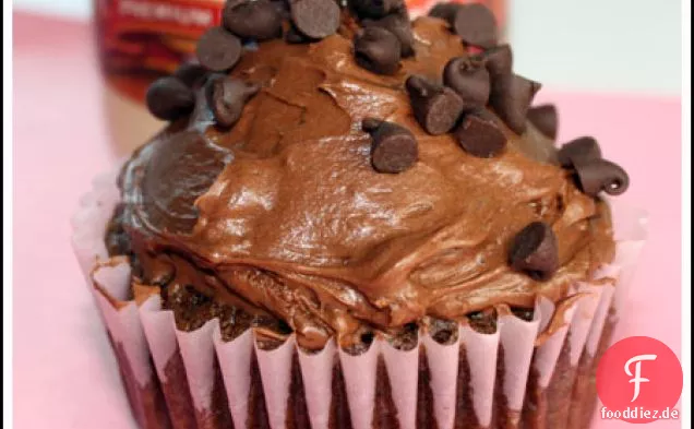 Schokoladen-Mayonnaise-Cupcakes