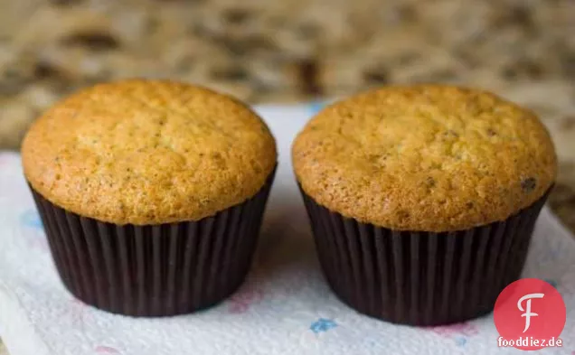 Zitronenmuffins mit Puddingmischung