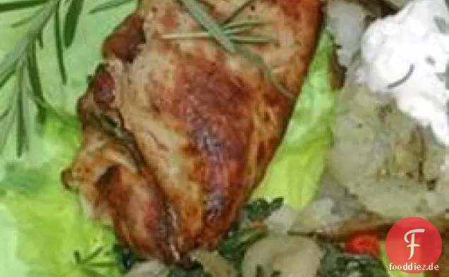 Cajun-Gegrilltes Huhn