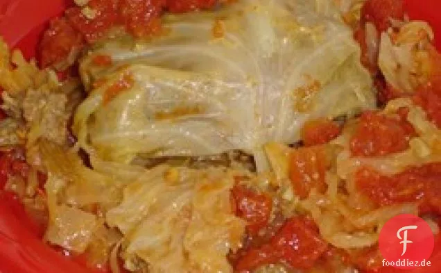 Slowakischer gefüllter Kohl