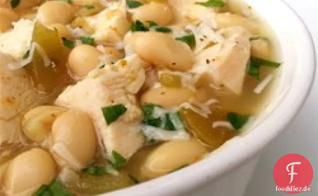 Einfaches weißes Huhn Chili