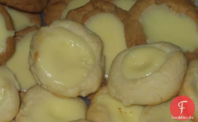 Käsekuchen Gefüllt Thumbprint Cookies