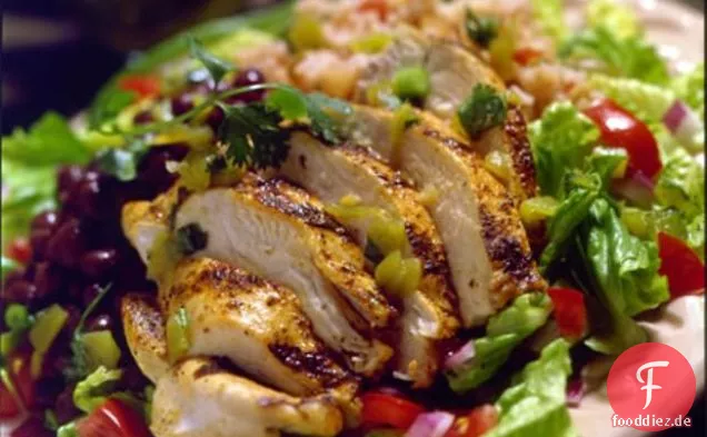 Bbq-Hähnchen-Salat