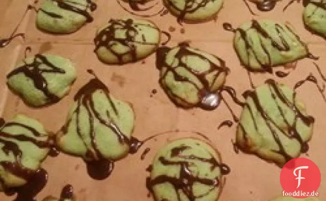Pistazie Schokolade Chip Cookies