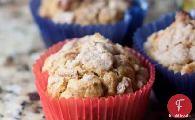 Vollkorn-Kürbis-Ahorn-Gewürz-Muffins