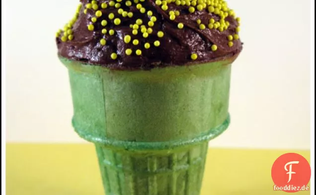 Eis-Kegel-Cupcakes