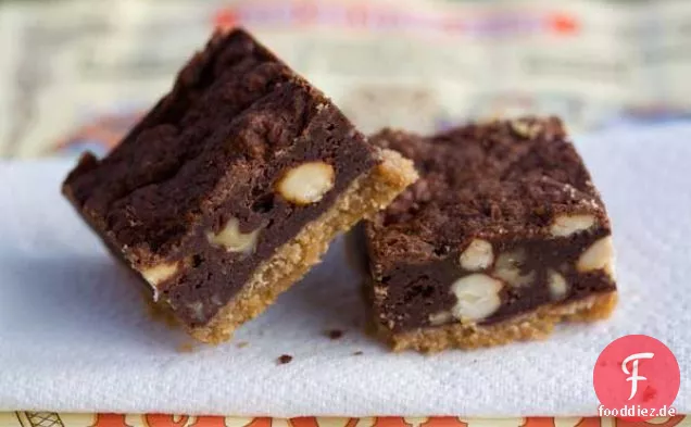 Schokoladenschlammriegel aus dem täglichen Backen