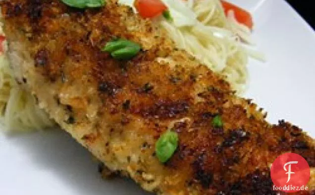 Zartes italienisches gebackenes Huhn