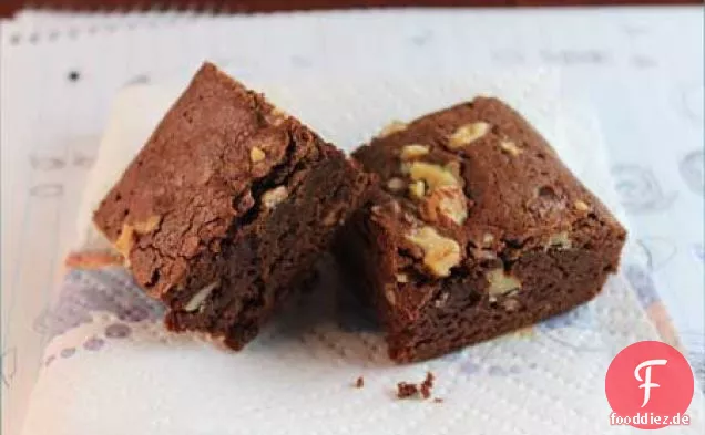 Laib Pfanne Brownies