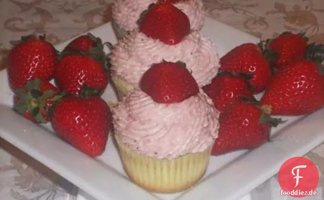 Erdbeer-Zuckerguss