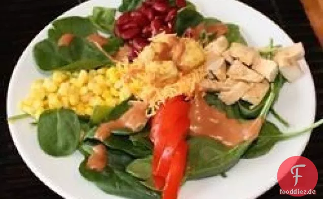 BBQ-Hähnchen-Salat