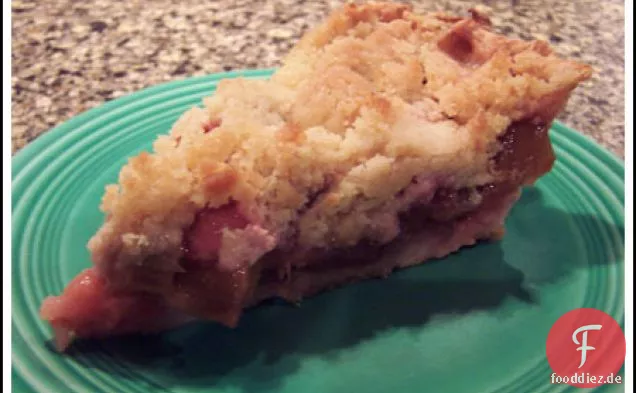 Rhabarber Crumb Pie und Apple Crumb Pie