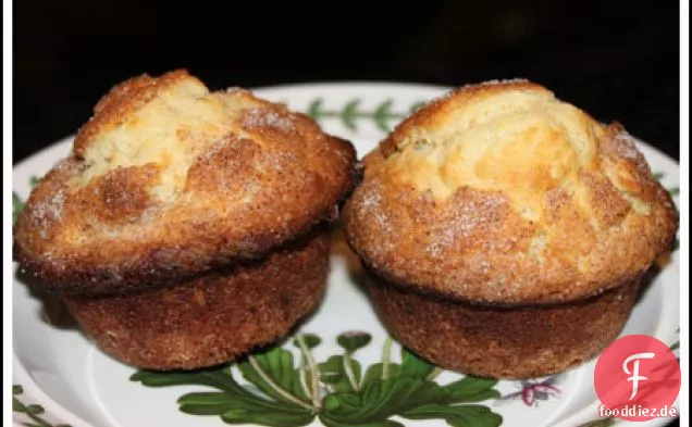Hoch aufsteigende Sauerrahm-Muffins