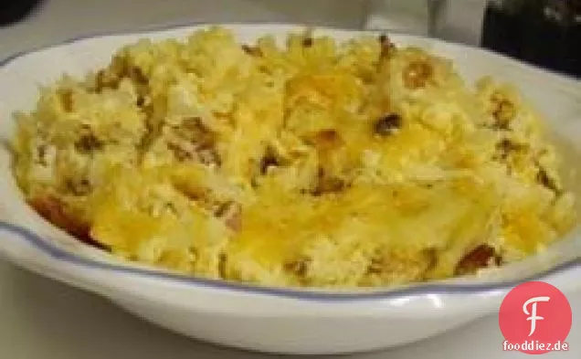 Cheesy Amish Frühstück Kasserolle