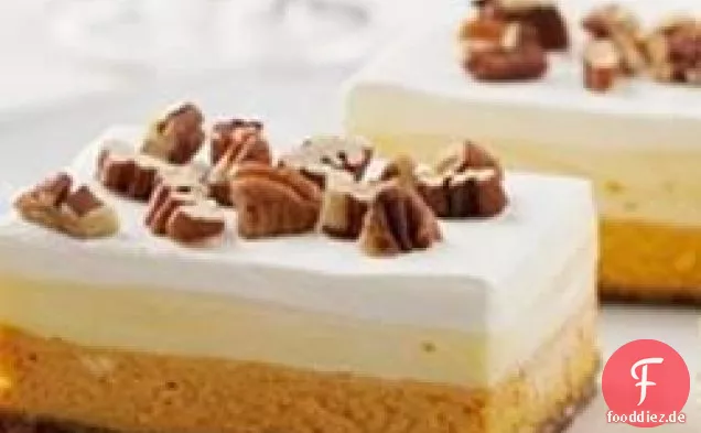 Kürbis geschichtetes Dessert