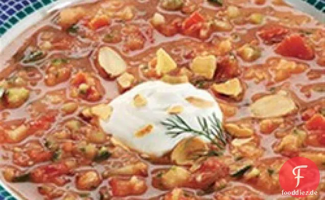Tomaten-Mandel-Gazpacho