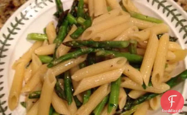 Penne mit Geröstetem Spargel