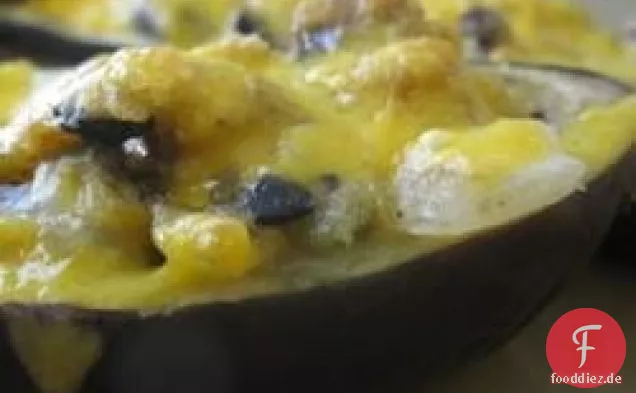 Gefüllte Meerschweinchen Squash (Aubergine)