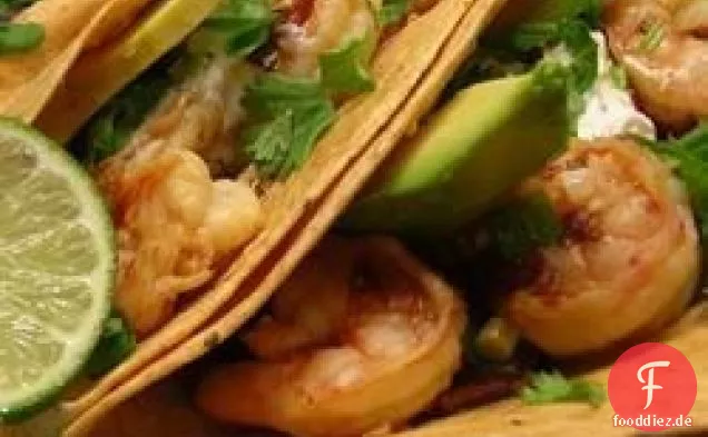 Chipotle-Garnelen-Tacos