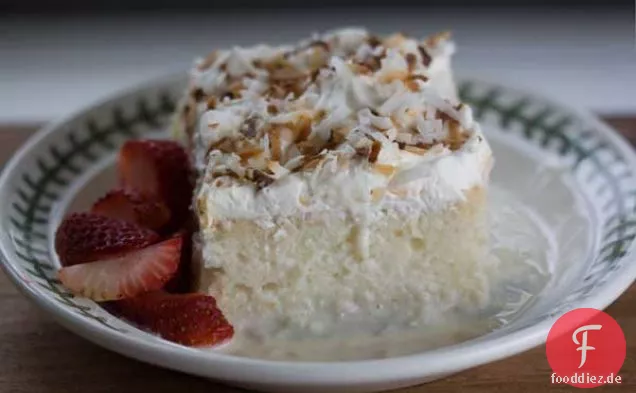 Gerösteter Kokosnusskuchen