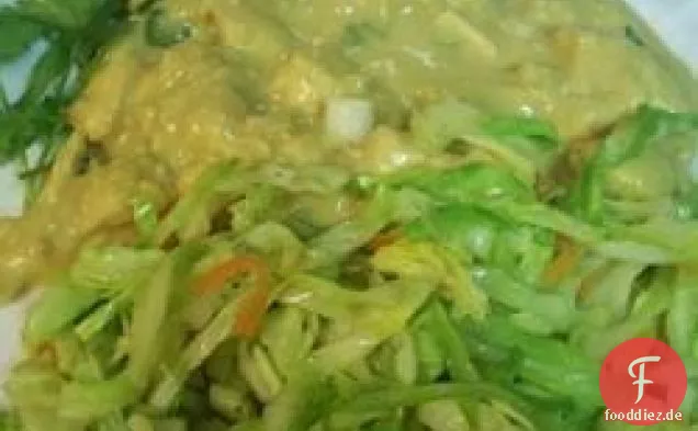 Thailändisches grünes Curry-Huhn