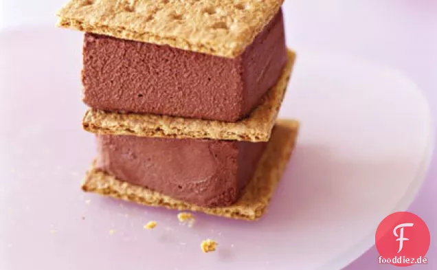 Gefrorene Schokoladen-Sandwiches