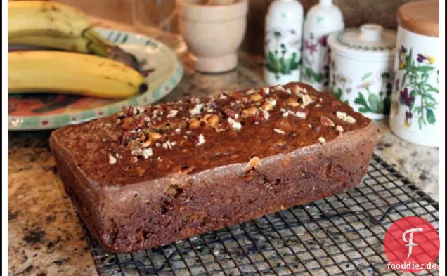 Bananen-Butterscotch-Brot mit Gerösteten Pekannüssen