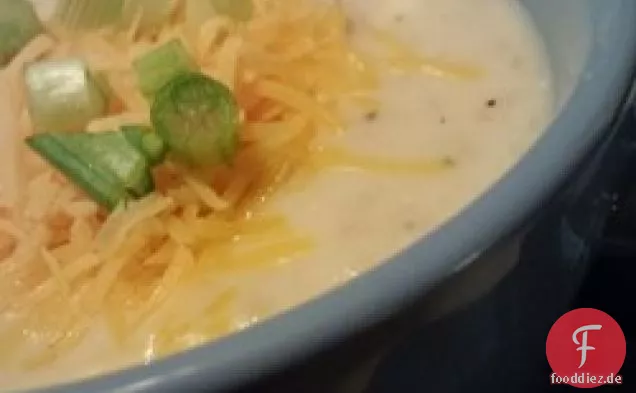 Cremige Slow Cooker Kartoffelsuppe