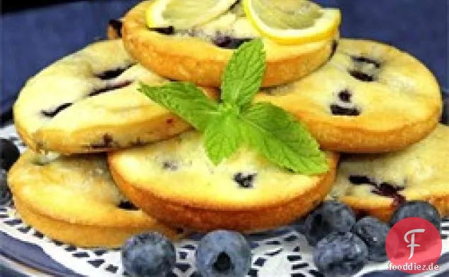 Frischer Blaubeerkuchen