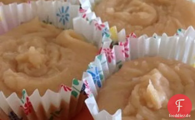 Einfache cremige Vanille Fudge