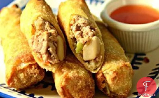 Fleisch und Kartoffeln Lumpia
