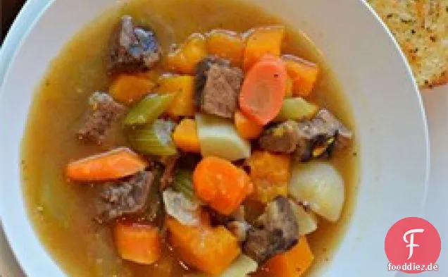 Gesündere Slow Cooker Rindfleisch Eintopf I