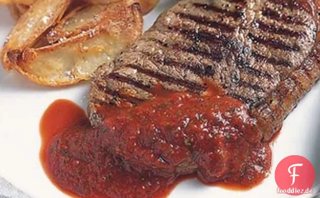 Steaks Mit Paprika Sauce