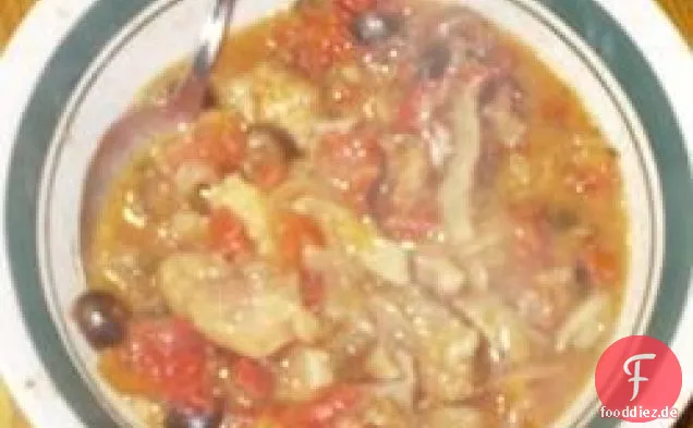 Slow Cooker Fasan mit Pilzen und Oliven