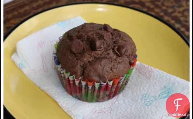 Einfache Schokoladenmuffins