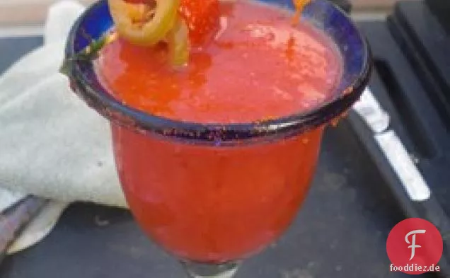 Ultimative gefrorene Erdbeere Jalapeno Margarita