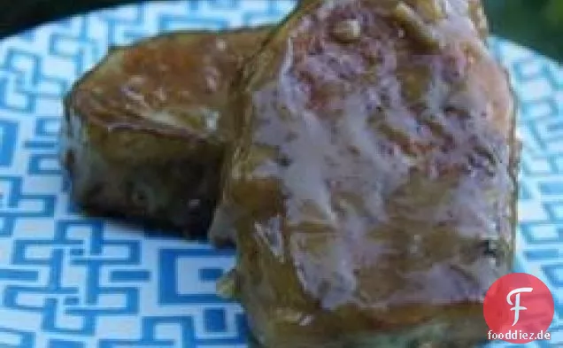 Französische Zwiebel Schweinekoteletts