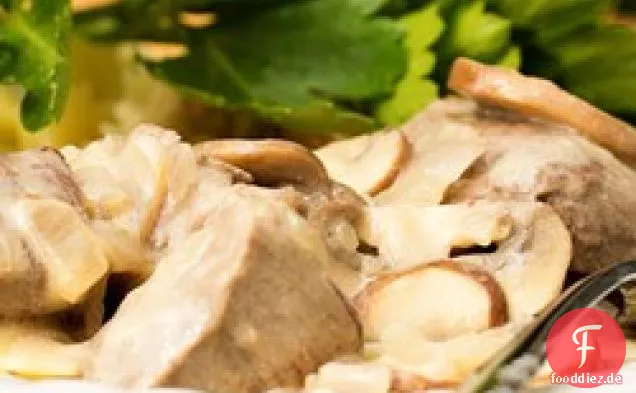 Freund Köder Rindfleisch Stroganoff