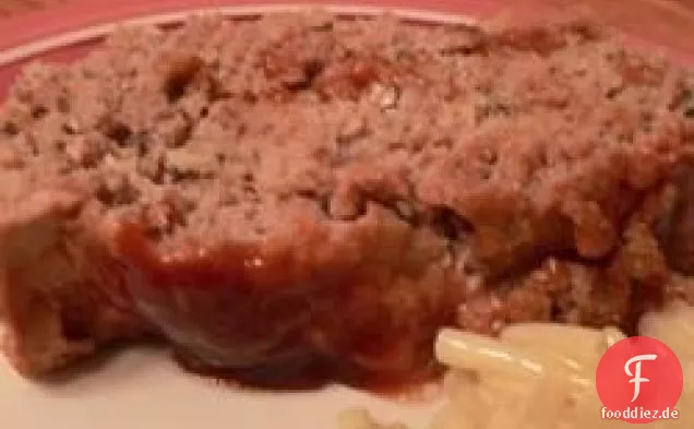Hackbraten auf dem Grill