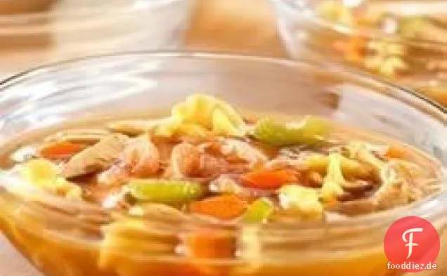 Swanson® gebratenes Huhn mit karamellisierter Zwiebelsuppe